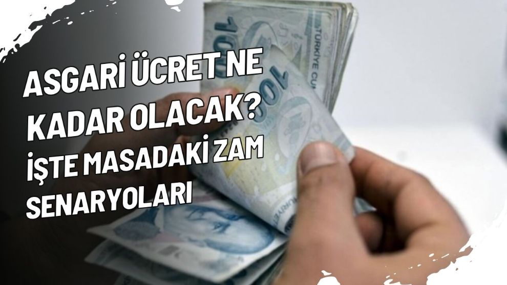 İşte masadaki zam senaryoları