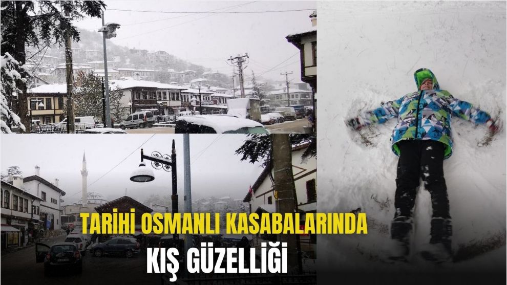 KIŞ GÜZELLİĞİ YAŞANIYOR