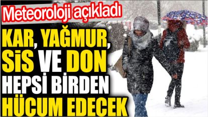 Bolu'da hava durumu, Alarm verildi