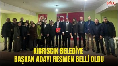 KIBRISCIK BELEDİYE BAŞKAN ADAYI RESMEN BELLİ OLDU