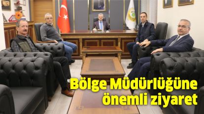 Orman Bölge Müdürlüğüne önemli ziyaret