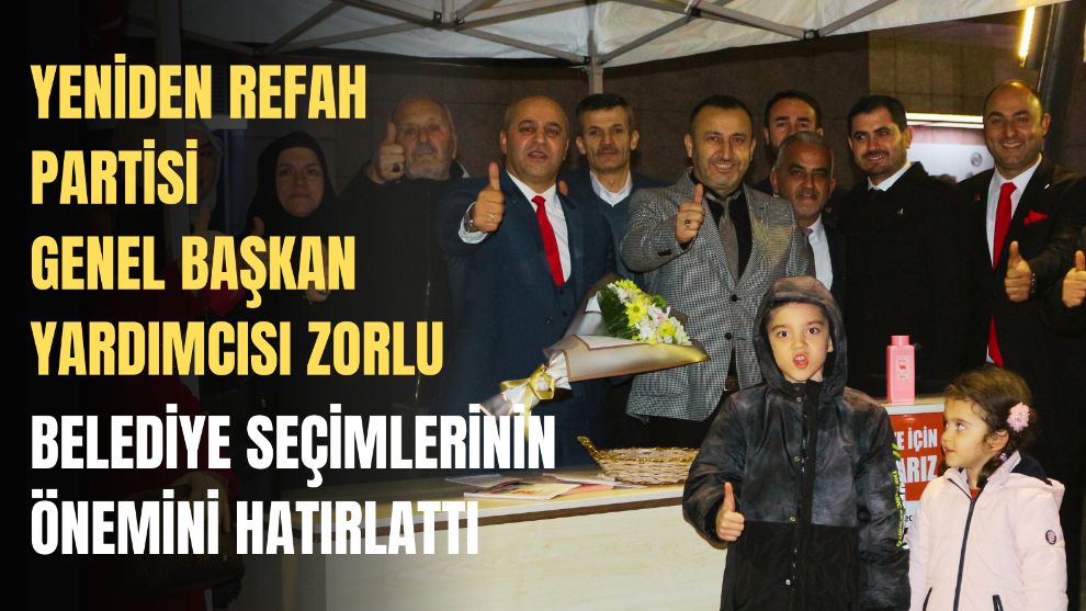 BELEDİYE SEÇİMLERİNİN ÖNEMİNİ HATIRLATTI