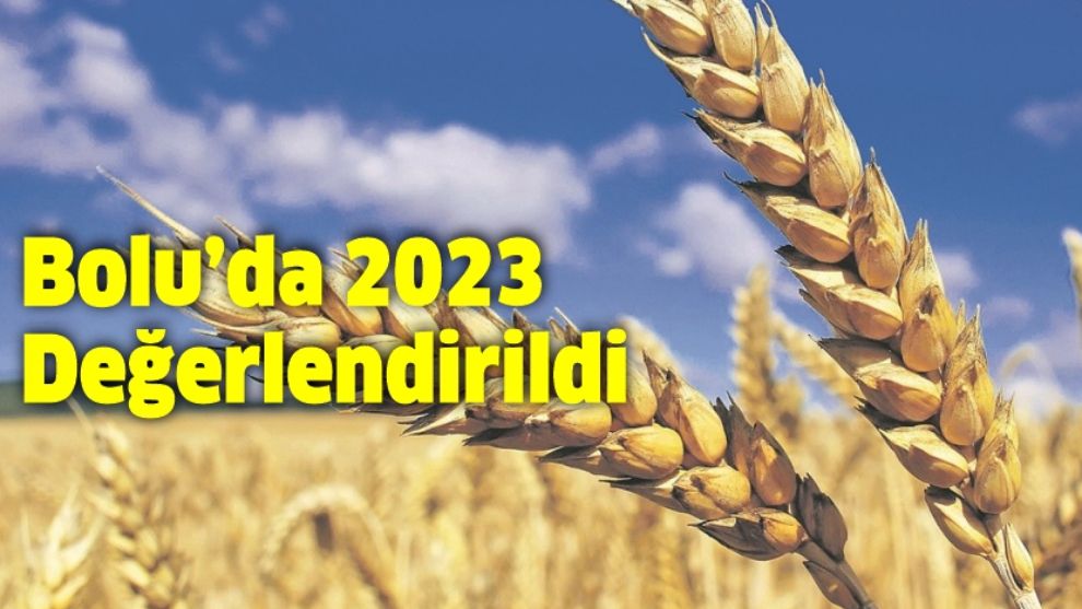 Bolu'da 2023'ü Değerlendirildi