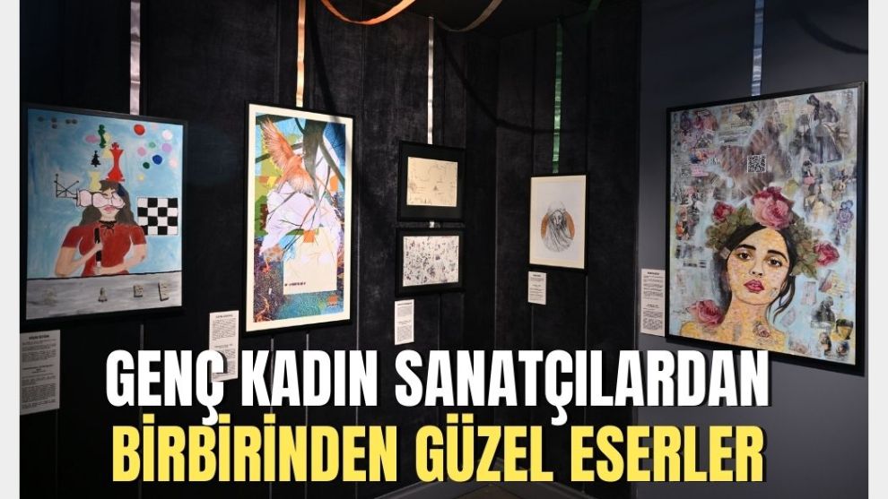 GENÇ KADIN SANATÇILARDAN  BİRBİRİNDEN GÜZEL ESERLER