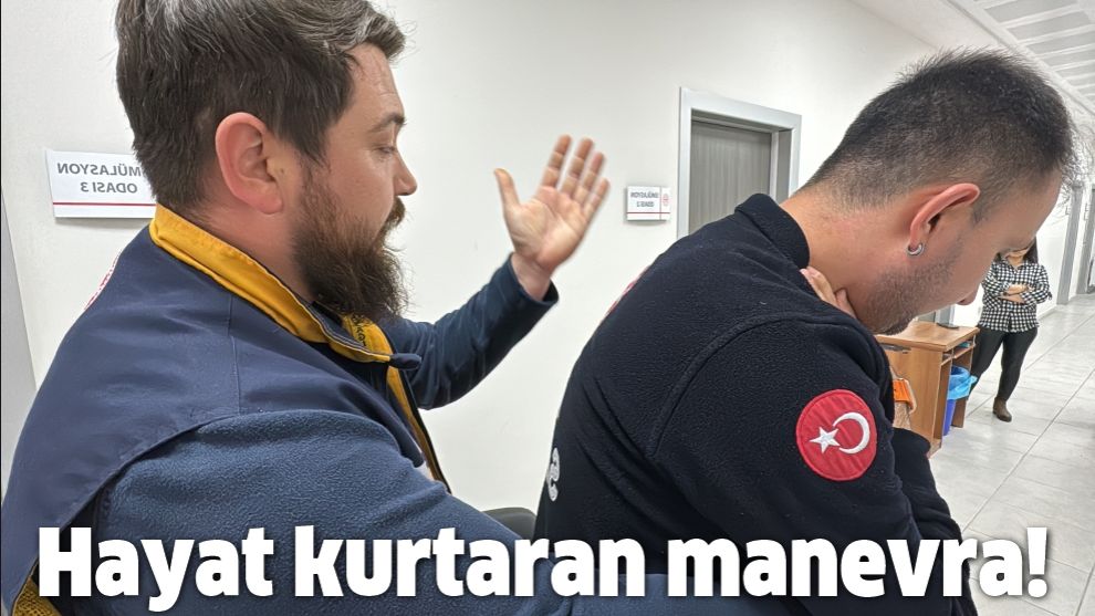 Hayat kurtaran manevra!