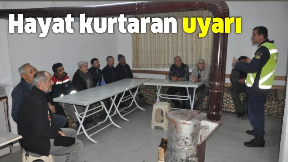 Hayat kurtaran uyarı