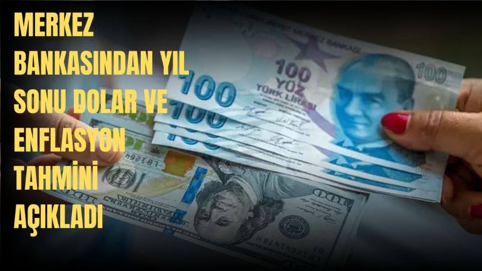 Merkez Bankası'ndan yıl sonu dolar ve enflasyon tahmini açıklandı