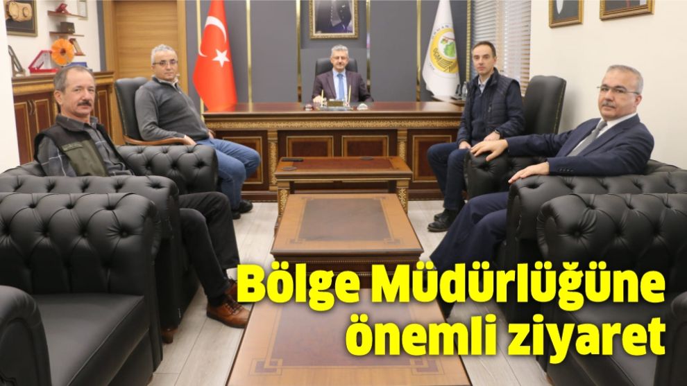 Orman Bölge Müdürlüğüne önemli ziyaret