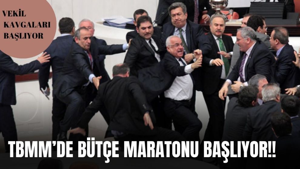 TBMM'de 14 gün sürecek bütçe maratonu bugün başlıyor