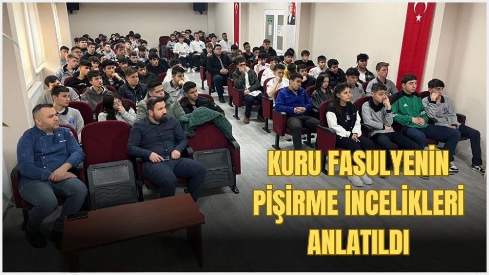 Yeniçağa'da aşçı adaylarına kuru fasulye pişirmenin incelikleri anlatıldı