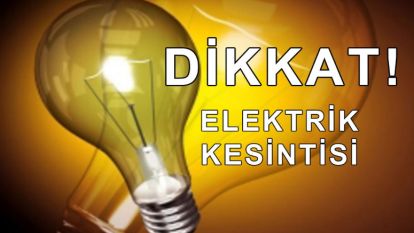 26 Ocak Cuma BOLU elektrik kesintisi