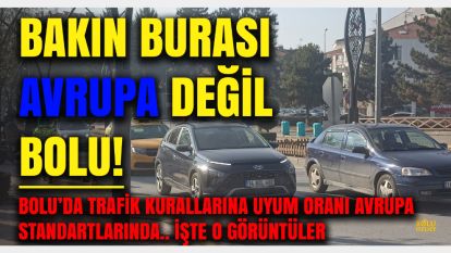 Avrupa olsaydı şaşırmazdınız, burası Türkiye'nin incisi Bolu: Trafik kuralları Avrupa standartlarında