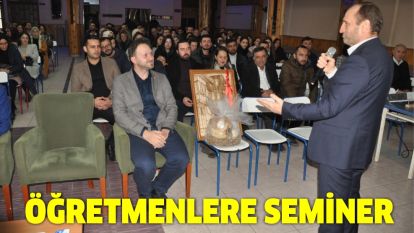 Bolu'da öğretmenlere seminer