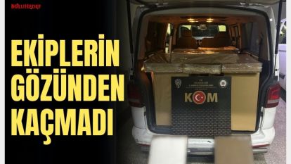 EKİPLERİN  GÖZÜNDEN  KAÇMADI