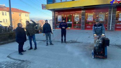 Bartın'da cadde ve sokaklarda yoğun bakım