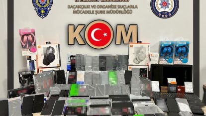 Kocaeli'de 115 gümrük kaçağı cep telefonu ele geçirildi