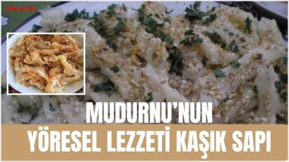 MUDURNU'NUN YÖRESEL LEZZETİ KAŞIK SAPI