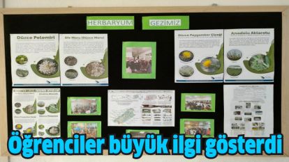 Öğrenciler büyük ilgi gösterdi