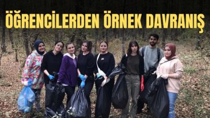 ÖĞRENCİLERDEN ÖRNEK DAVRANIŞ