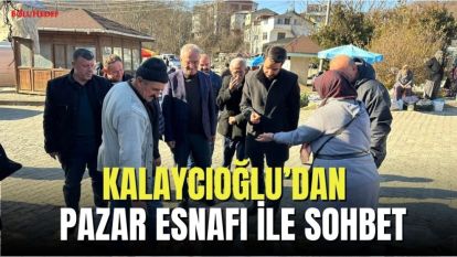 PAZAR ESNAFI İLE SOHBET