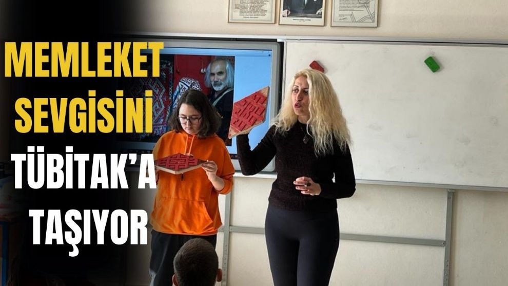 13 YAŞINDAKİ AZRA'NIN  MEMLEKET SEVGİSİ…