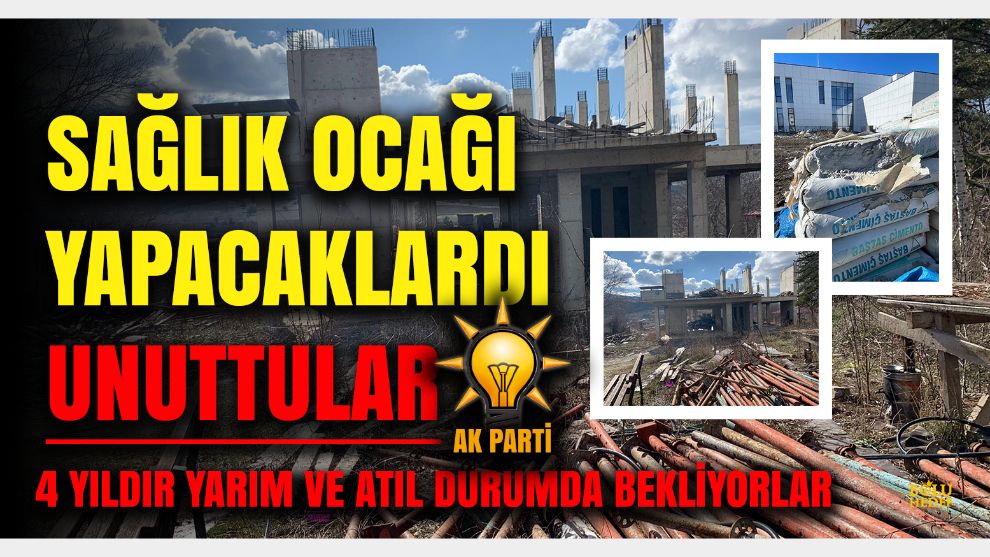 Bolu'da o inşaatlar yarım kaldı, atıl bırakıldı!