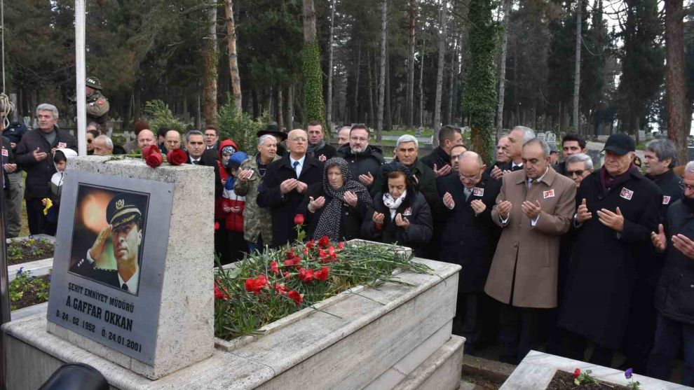 Ali Gaffar Okkan, şehadetinin 23'üncü yıl dönümünde anıldı