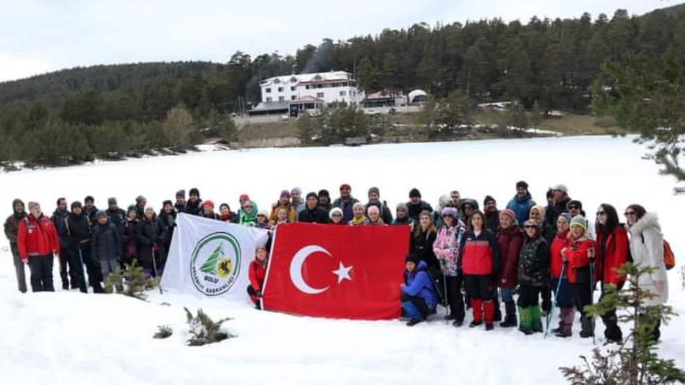 11 km’lik İkisivri –Saraycık yürüyüşüne 55 doğasever katıldı