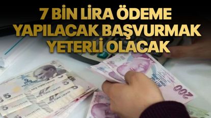 7 bin lira ödeme alabilirsiniz! Bakanlık müjdeyi açıkladı