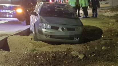 Bolu'da alkollü sürücü takla attı