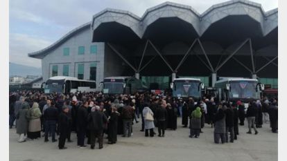 Bolu'dan Kutsal Topraklara Yolculuk Başlıyor