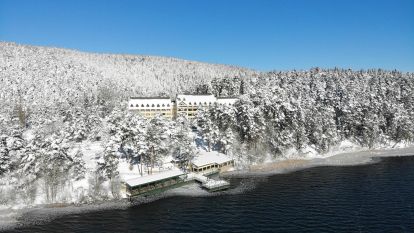 Bolu'nun Doğal Cenneti Abant, Hafta sonu Kış Tatili İçin Mükemmel Bir Seçenek Sunuyor