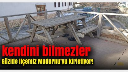 Bu görüntüler Tarihiyle ünlü Bolu'nun ilçesi Mudurnu'ya yakışmadı: Kendini bilmezler güzide ilçemizi kirletiyor!