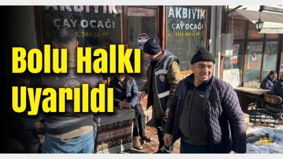 Dolandırıcılıkla Mücadelede Bilgilendirme Seferberliği: Bolu Halkı Uyarıldı