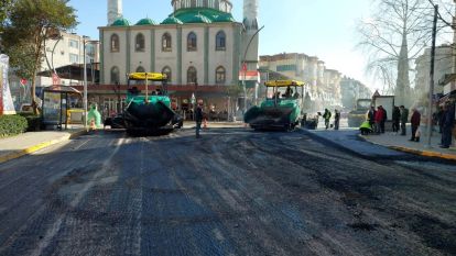 60 Evler Körfez Caddesinde üstyapı yenilendi