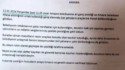 Amasra'yı karıştıran ihbar mektubunu yazan tespit edildi