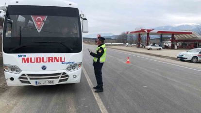 Ankara-Zonguldak'ı birbirine bağlayan yolda sıkı denetim