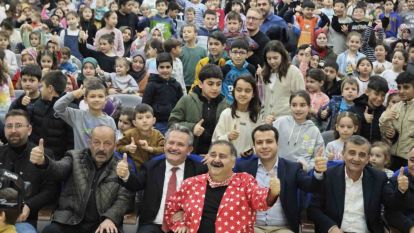 Cumayeri'nde çocuklar ‘Gülümseten Yüzler'le eğlence dolu bir gün yaşadı