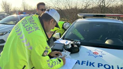 Düzce'de 146 araç trafikten men edildi