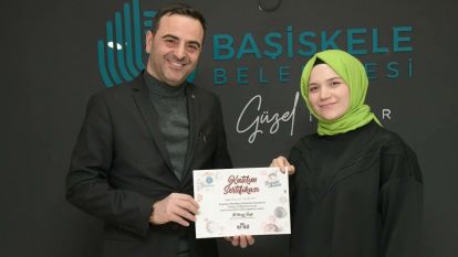 Geleceğin pasta şefleri sertifikalarını aldı