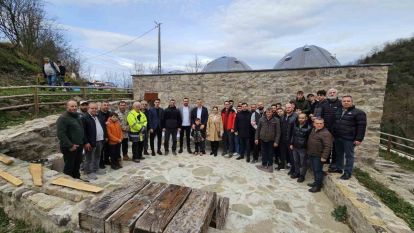 Gölcük'teki tarihi hamam gençlere hizmet edecek