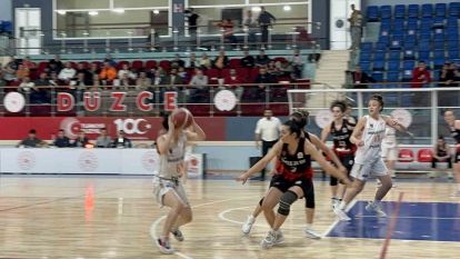 Kadınlar Bölgesel Basketbol Ligi: Düzce Atletik: 66 - Dicle 21: 62