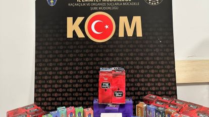 Kocaeli'de 180 bin dolu ve boş kaçak makaron ele geçirildi