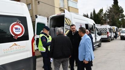 Safranbolu'da okul servisleri denetlendi