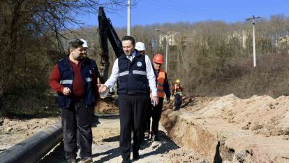 Sakarya Şehir Hastanesi'nin 21 Milyon TL'lik altyapısında çalışmalar sürüyor