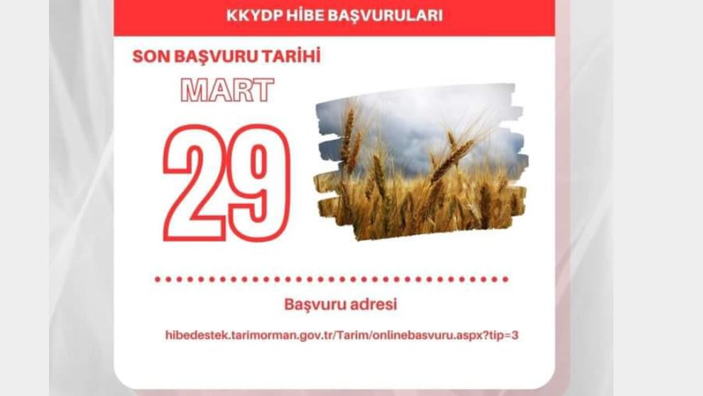 Bolu Ziraat Odası, Son Başvuru Tarihi 29  Mart!..