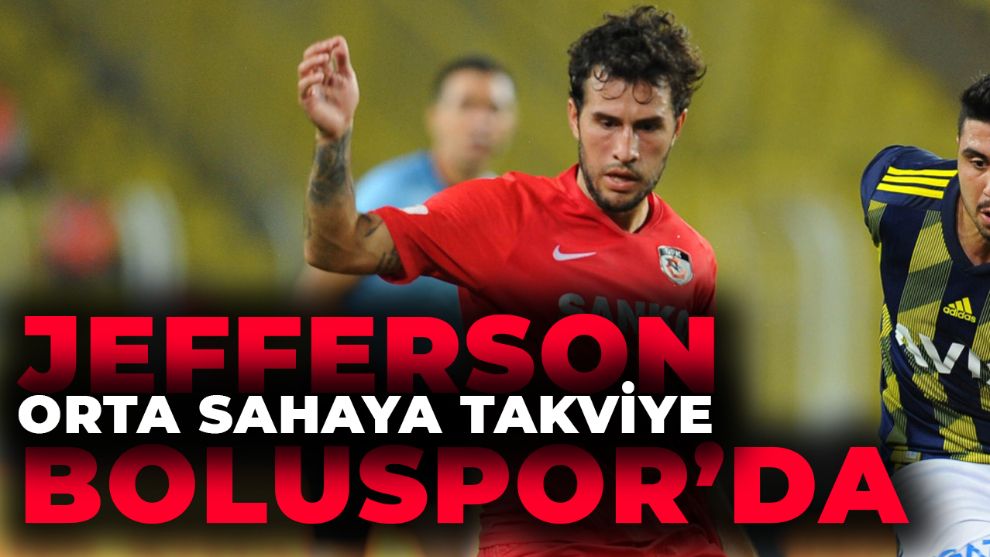 Boluspor'dan orta sahaya takviye: Jefferson Nogueira Junior ile anlaşma sağlandı!