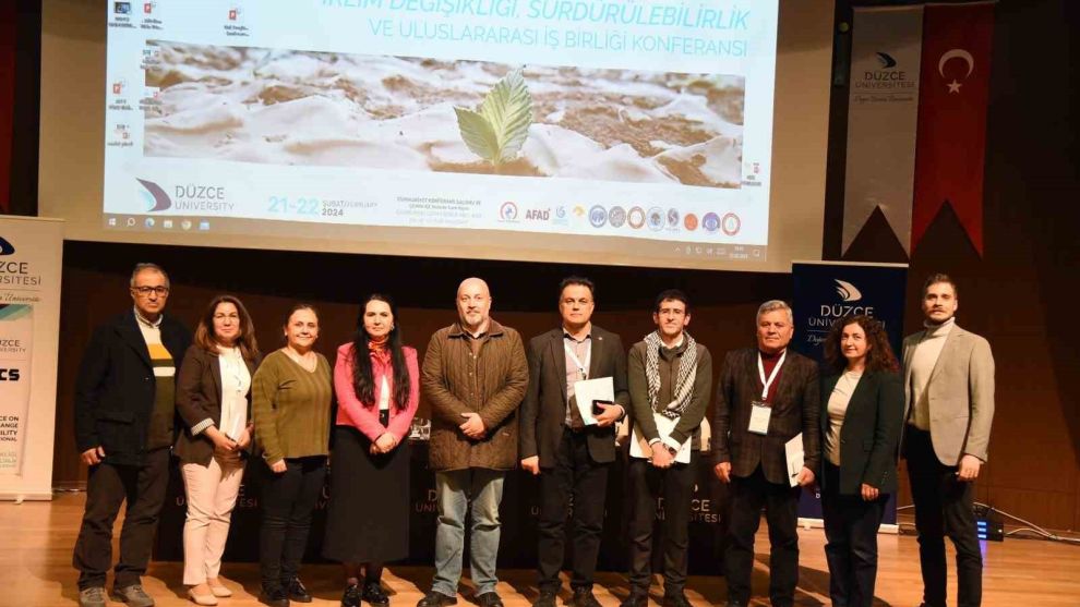 İklim Değişikliği, Sürdürülebilirlik ve Uluslararası İş Birliği Konferansı Sona Erdi