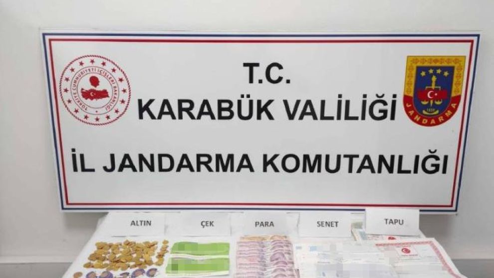 Karabük’te tefecilik operasyonu