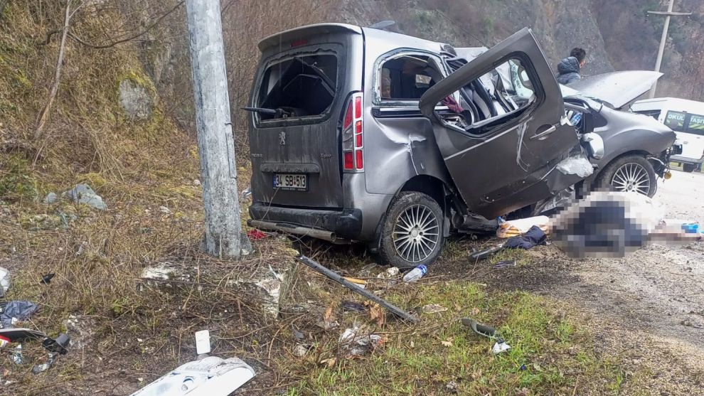 Karabük’te trafik kazası: 1 ölü, 4 yaralı